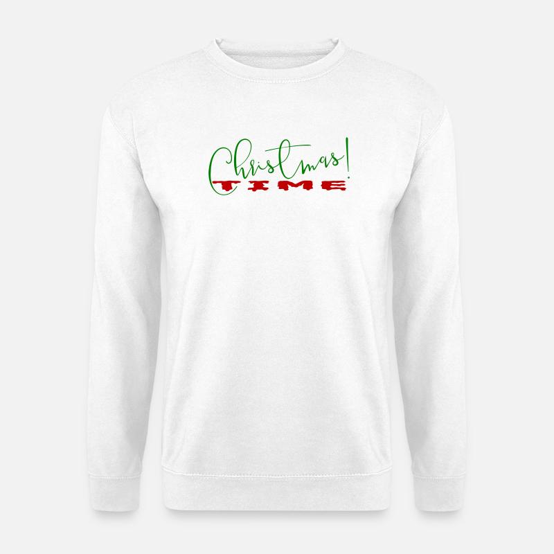 Christmas Time - Unisex Pullover - Weiß