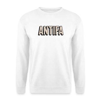 Antifa - Produits dérivés antifascistes - Sweat-shirt Unisexe - blanc - Devant