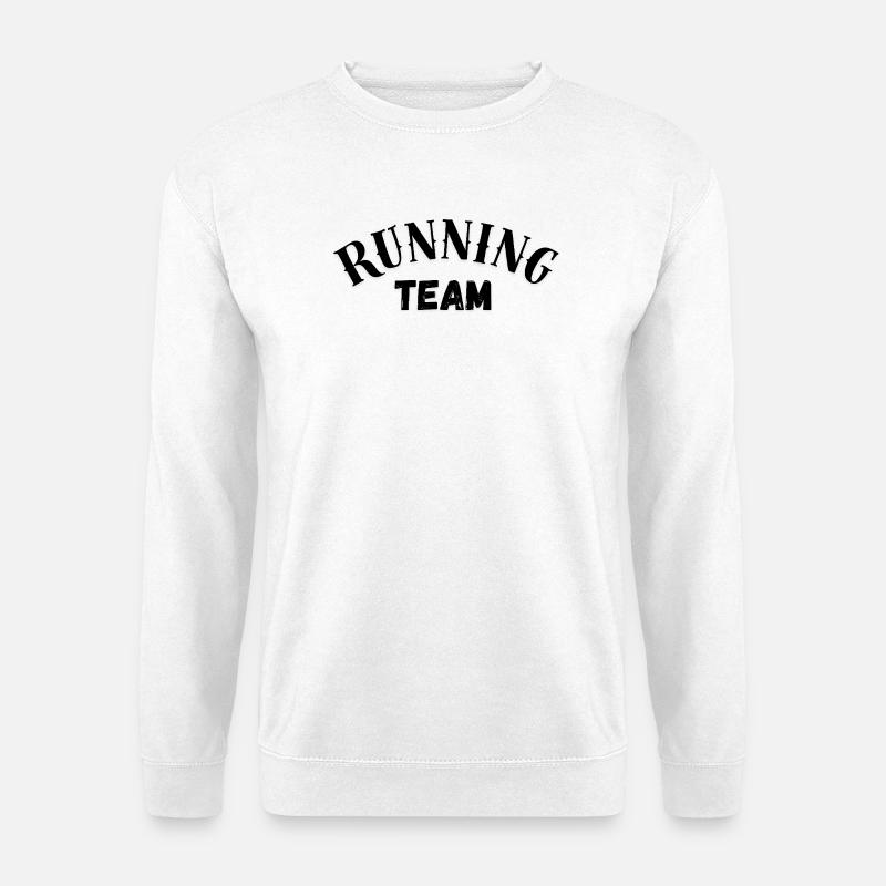 Équipe de course - Sweat-shirt Unisexe - blanc