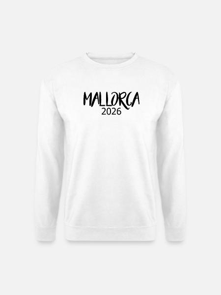 Mallorca_2026 - Unisex Pullover - Weiß