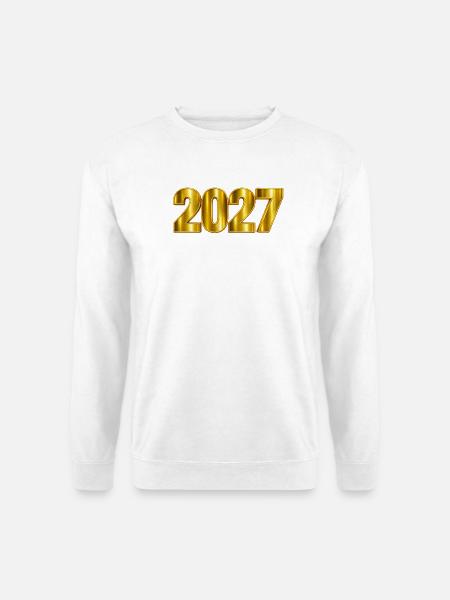 NEU – 2027 Lädt! - Unisex Pullover - Weiß