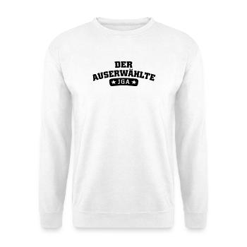 Der Auserwählte JGA - Unisex Pullover - Weiß - Vorne
