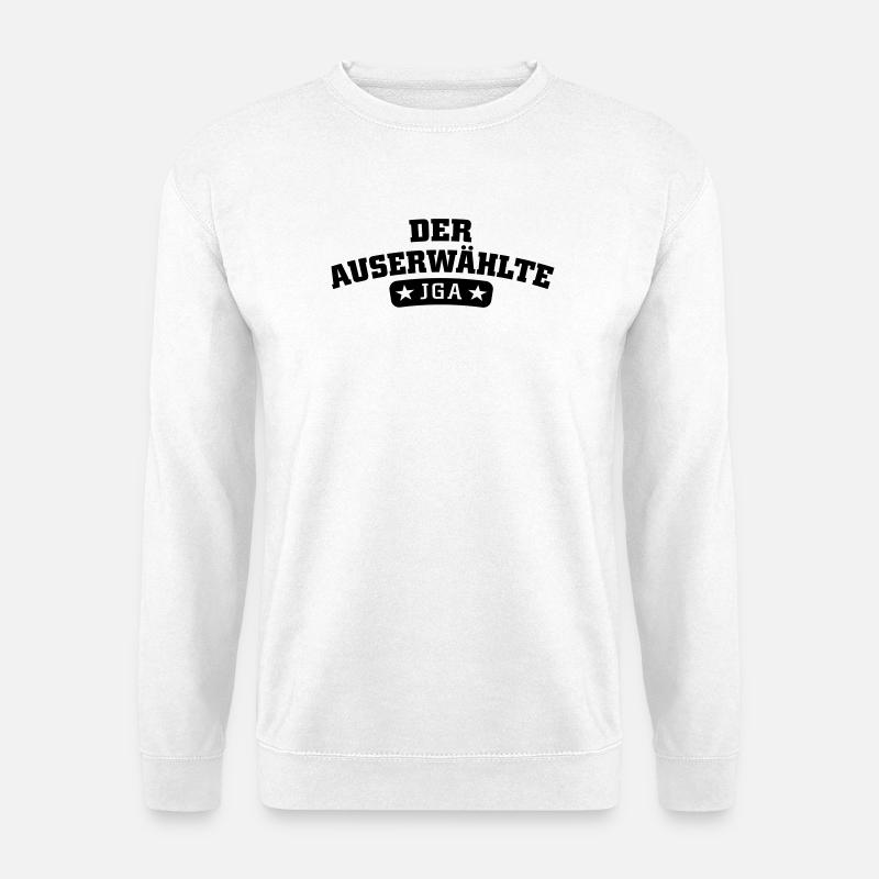Der Auserwählte JGA - Unisex Pullover - Weiß