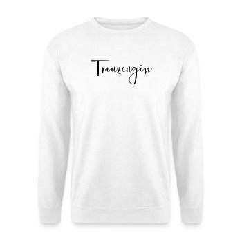 Partie de bachelorette demoiselle d'honneur - Sweat-shirt Unisexe - blanc - Devant