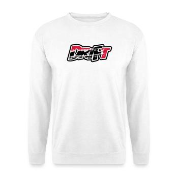 Drift Motorsport - Unisex Pullover - Weiß - Vorne
