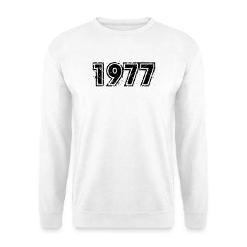 Jahrgang 1977 - Unisex Sweatshirt - white - Front