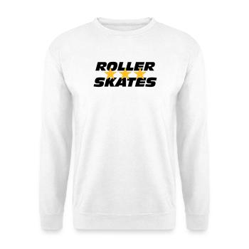 Roller Skates - Sweat-shirt Unisexe - blanc - Devant