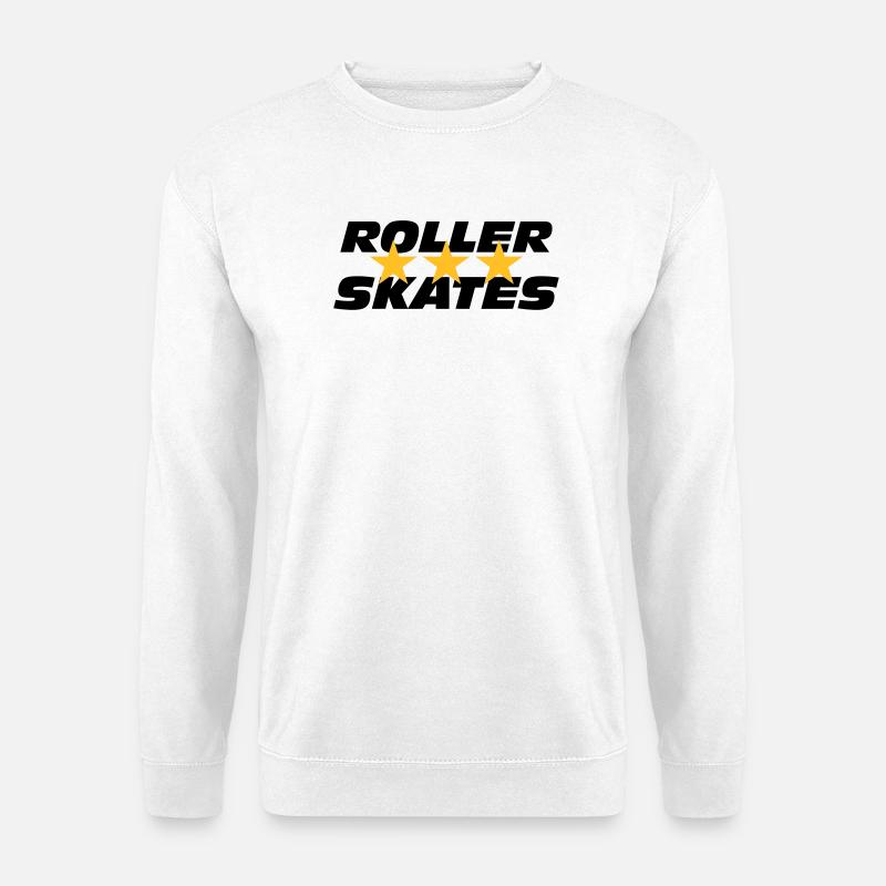 Roller Skates - Unisex Sweatshirt - white