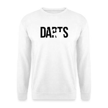 darts - Unisex Sweatshirt - white - Front