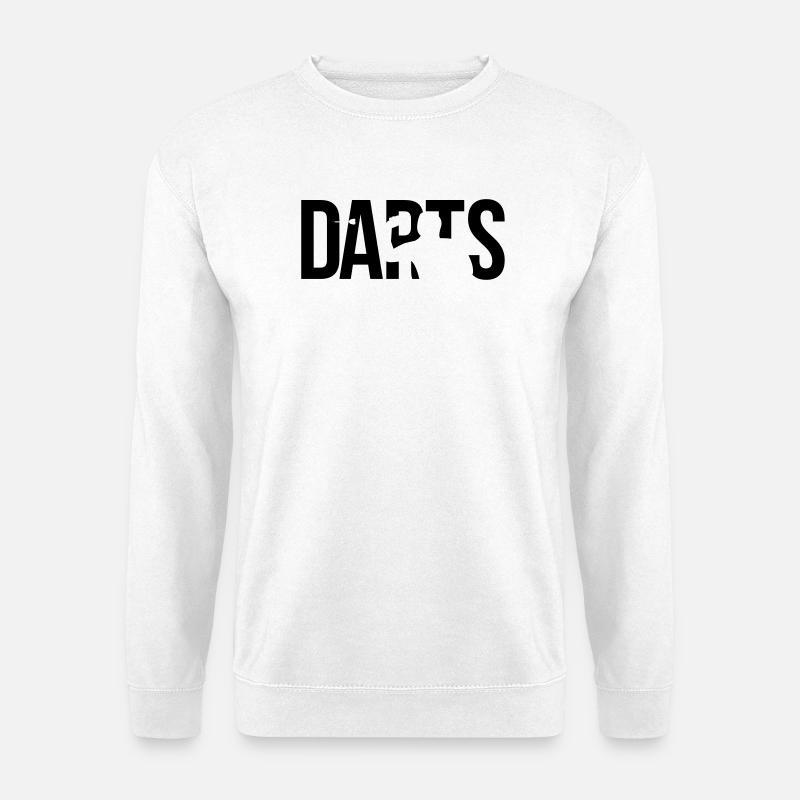 darts - Unisex Pullover - Weiß
