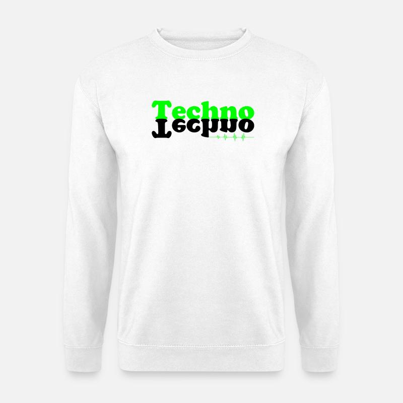 Techno kontiki - Unisex Pullover - Weiß