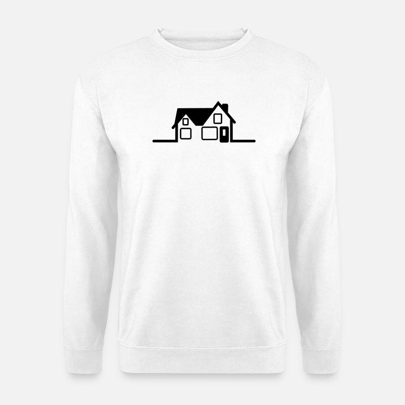 Logo des Hauses - Unisex Pullover - Weiß