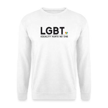 Pride Month - Equality Hurts No One - Unisex Sweatshirt - white - Front