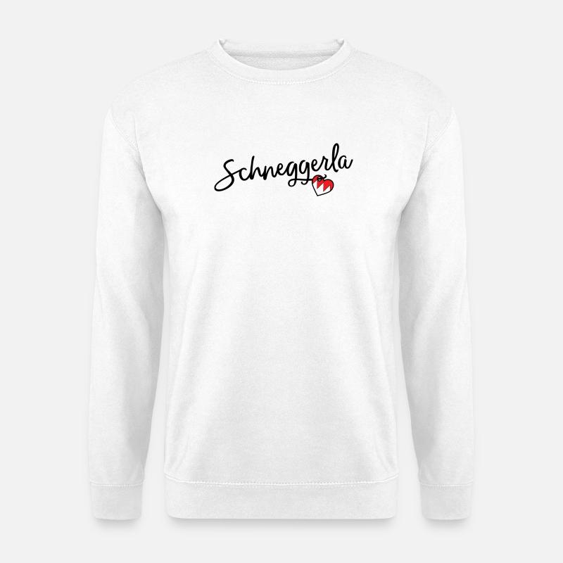 Schneggerla - Unisex Pullover - Weiß