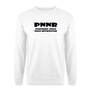 Design Graphique Abstrait - Sweat-shirt Unisexe - blanc - Devant