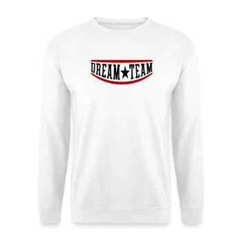 Dream Team Mannschaft - Unisex Sweatshirt - white - Front