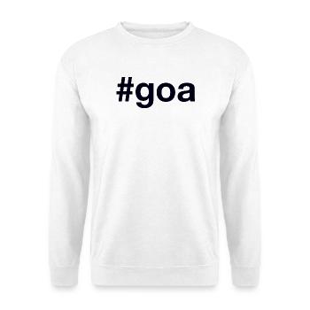 Goa Hashtag - Unisex Sweatshirt - white - Front