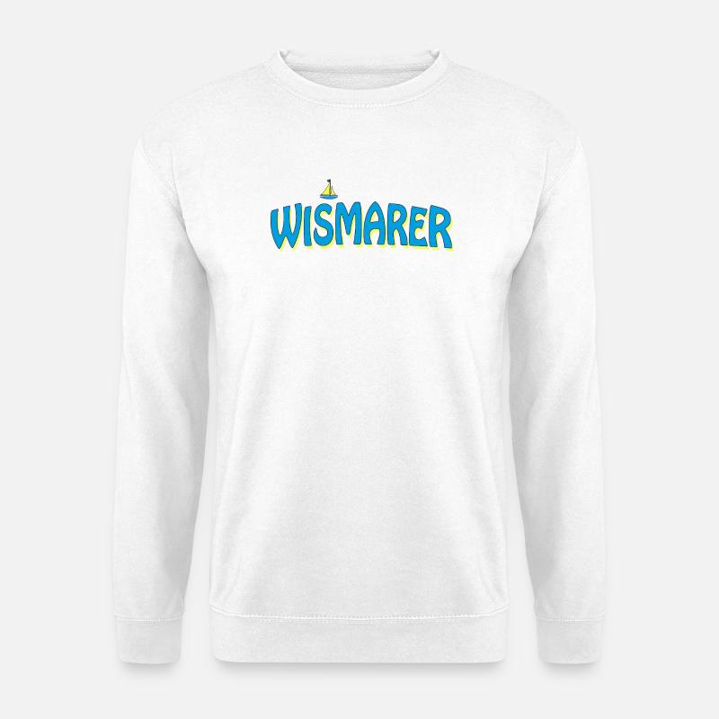 WISMARER - Unisex Pullover - Weiß