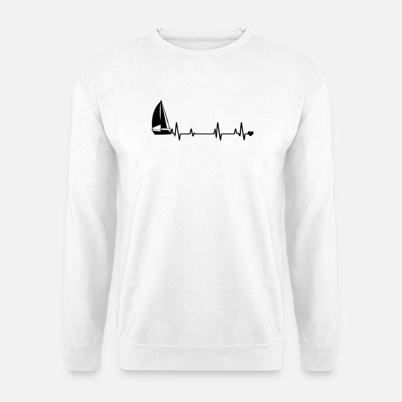 segeln - Unisex Pullover - Weiß