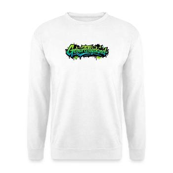 geburtstagskind - Unisex Pullover - Weiß - Vorne