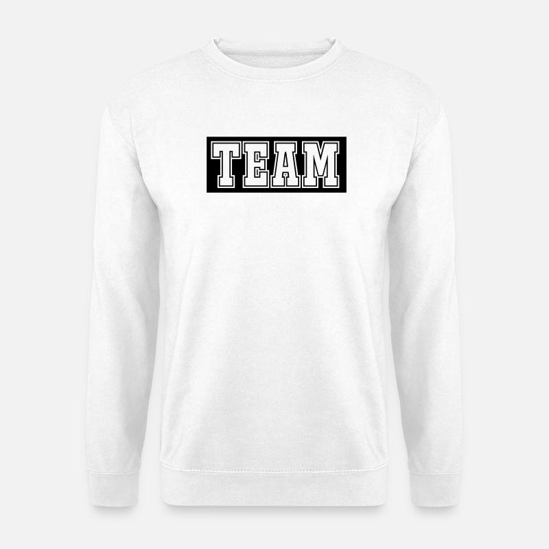 Équipe - Sweat-shirt Unisexe - blanc