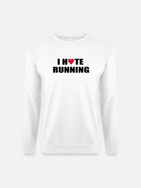 run - Unisex Sweatshirt - white