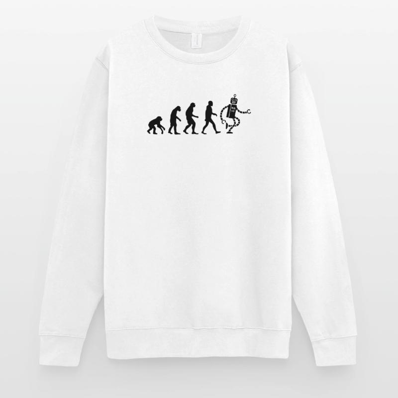 evolution robot évolution Sweat-shirt Unisexe