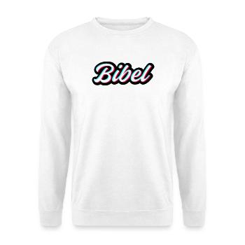 Bible, la Bible la Parole de Dieu Jésus Fils de Dieu - Sweat-shirt Unisexe - blanc - Devant