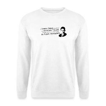 Franz Kafka-Beuys | Transformation Gregor Samsa Art - Unisex Sweatshirt - white - Front