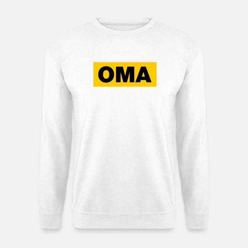 Oma - Unisex Pullover - Weiß
