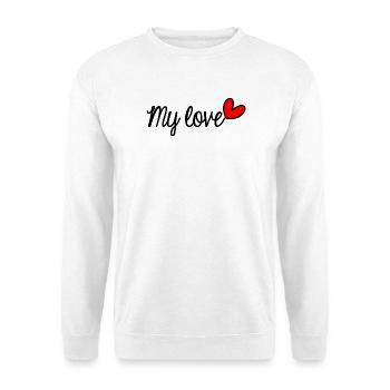 MUTTERTAG. SCHÖNEN MUTTERTAG. MAMA - Unisex Pullover - Weiß - Vorne