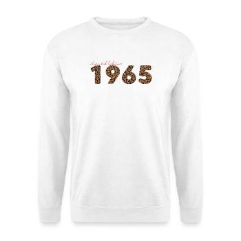 Vintage 1965, Birthday Gift, Wife Gift - Unisex Sweatshirt - white - Front