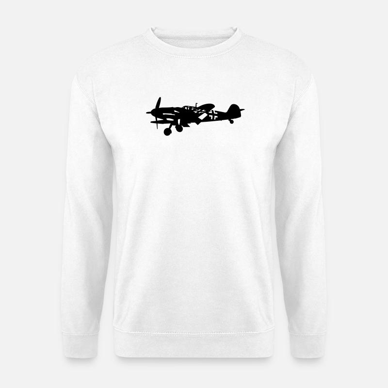 Bf-109 - Unisex Pullover - Weiß