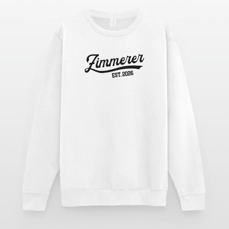 Carpenter 2026 Occupation Carpentry Apprentice Apprentice Unisex Sweatshirt