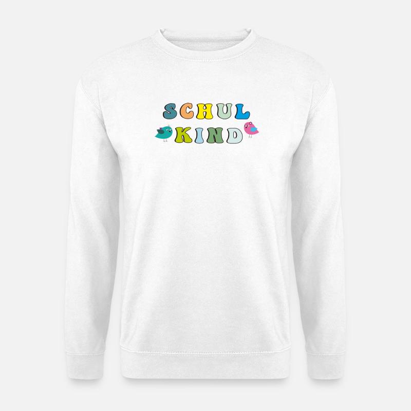 Schulkind  - Unisex Pullover - Weiß