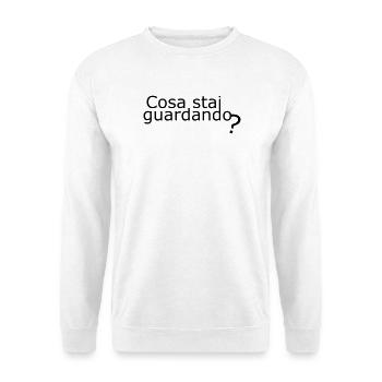 Chercher - Sweat-shirt Unisexe - blanc - Devant