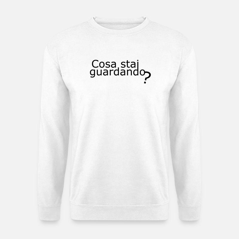 Looking - Unisex Sweatshirt - white