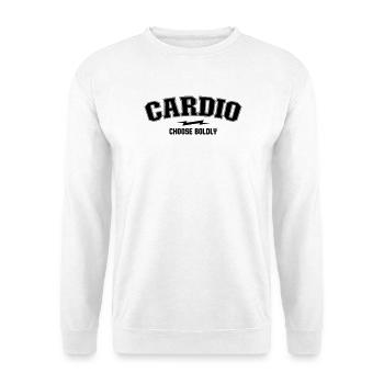 Varsity Arch – Kardiologieabteilung - Unisex Pullover - Weiß - Vorne