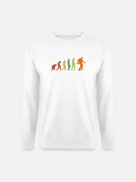  Retro 80er Jahre Musik Disk-Jockey DJ - Unisex Pullover - Weiß