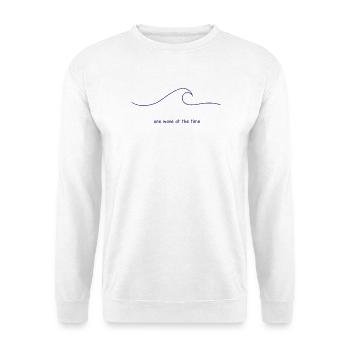 Une vague à la fois - Sweat-shirt Unisexe - blanc - Devant