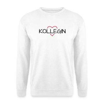 Colleague heart favorite colleague gift - Unisex Sweatshirt - white - Front