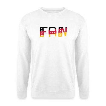 FAN - Shirt Deutschland - Unisex Pullover - Weiß - Vorne