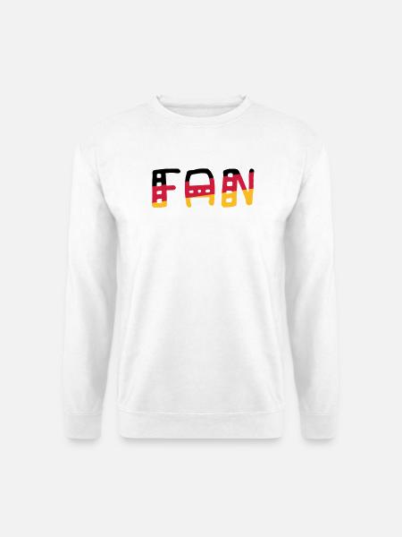 FAN - Shirt Germany - Unisex Sweatshirt - white