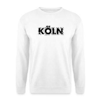 köln - Unisex Pullover - Weiß - Vorne