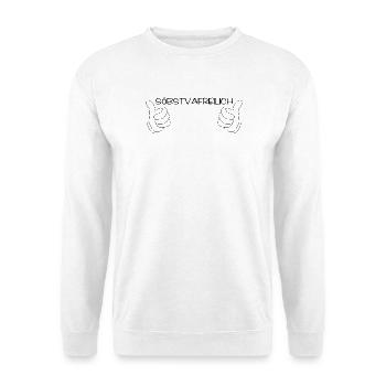 söbstvafreilich - of course, dialect - Unisex Sweatshirt - white - Front