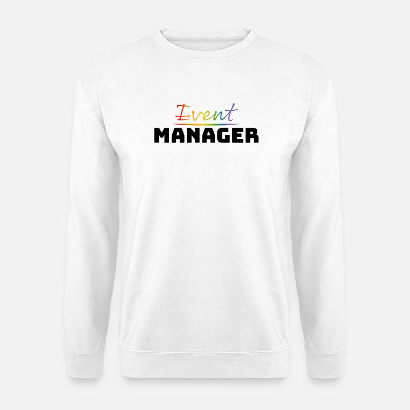 Tshirt fuer CSD LGBT Event Manager - Unisex Pullover - Weiß