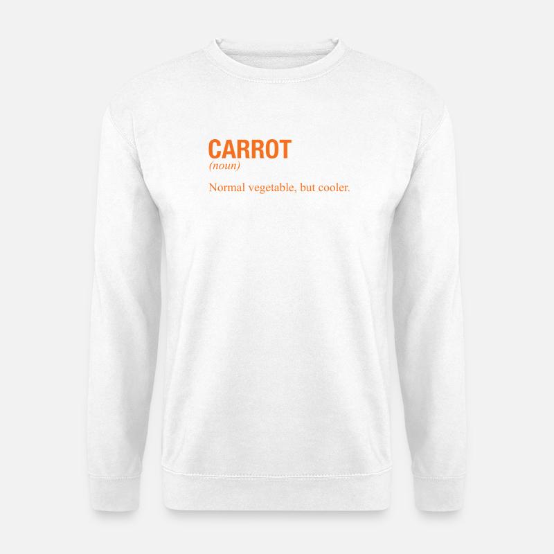 CARROT - Unisex Pullover - Weiß