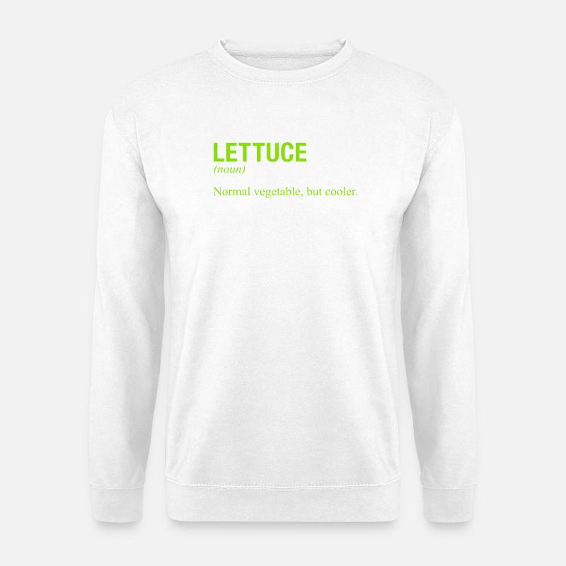 LETTUCE - Unisex Pullover - Weiß