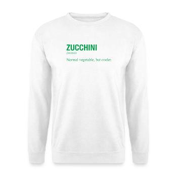 COURGETTE - Unisex Sweatshirt - white - Front