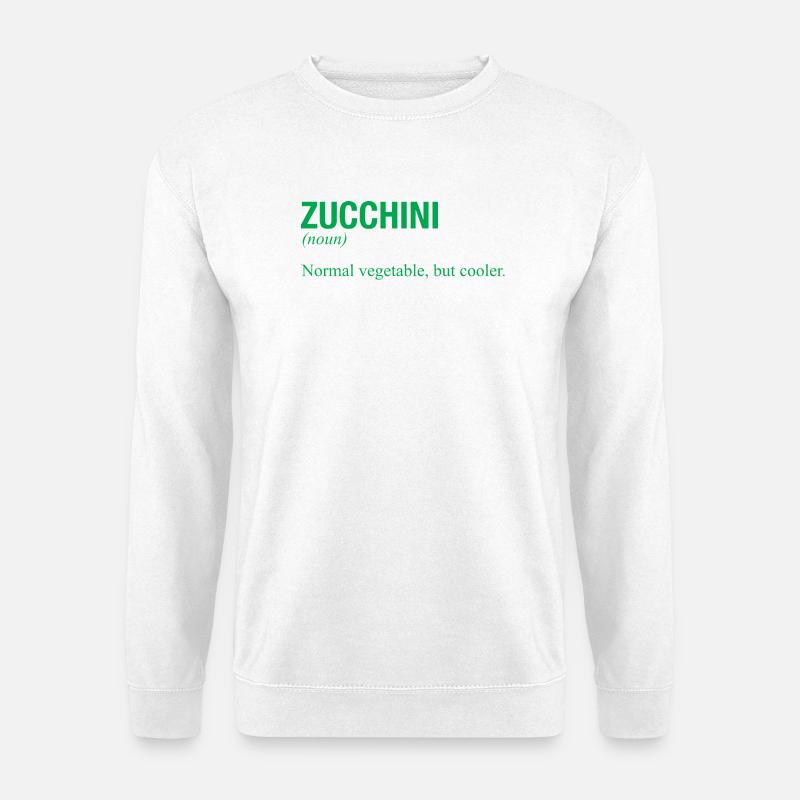 ZUCCHINI - Unisex Pullover - Weiß